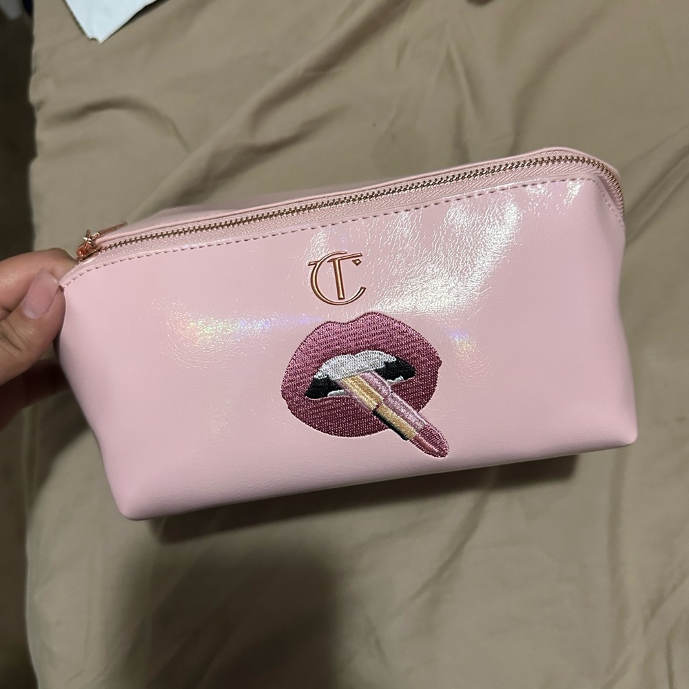 ‼️SOLD‼️charlotte tilbury pillow talk limited edition makeup bag